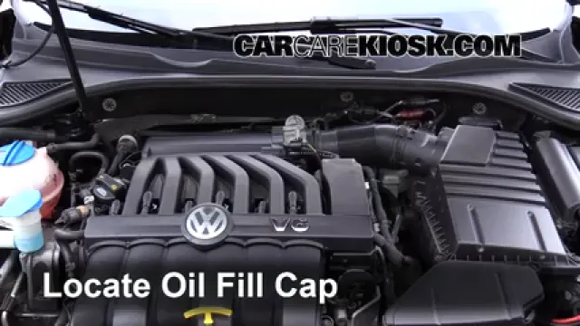 2015 Volkswagen Passat SEL Premium 3.6L V6 Oil Add Oil